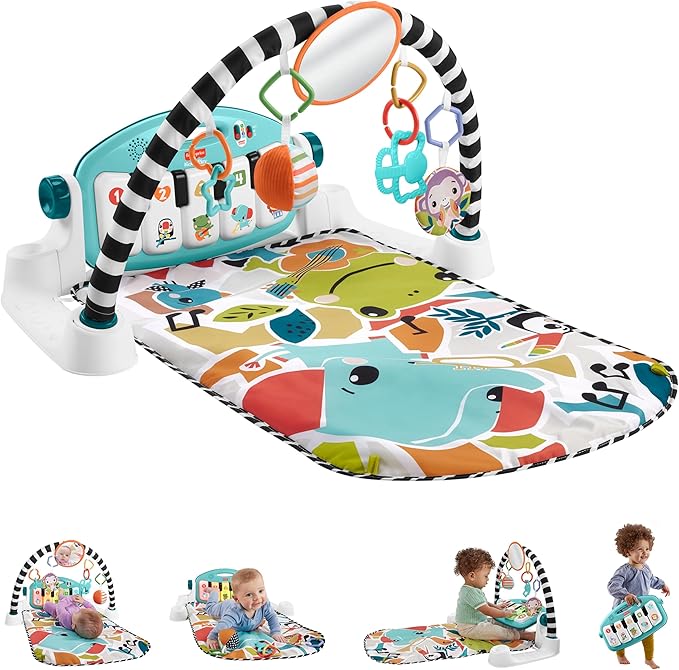 Glow and Grow Kick & Play Piano Gym